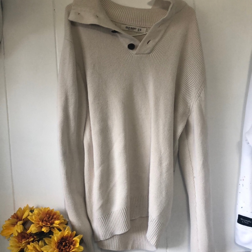 oversized dad sweater